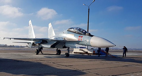 Su-30SM fighter jet. Photo: https://function.mil.ru/news_page/country/more.htm?id=12206474@egNews