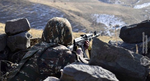 Armenian serviceman. Photo: official site of the MoD of RA