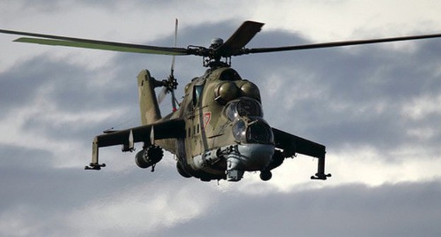 Mi-24 helicopter. Photo: Igor Dvurekov https://ru.wikipedia.org/