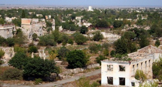 The Agdam District, Nagorno-Karabakh. Photo: Joaoleitao https://ru.wikipedia.org/wiki/Агдам#/media/Файл:Agdam-nagorno-karabakh-3.jpg