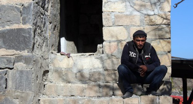 A resident of the district of Nagorno-Karabakh handed over to Azerbaijan. November 16, 2020. Photo by Armine Martirosyan for the "Caucasian Knot"