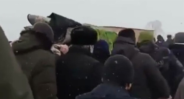 Funerals of Abdulak Anzorov. Screenshot: https://t.me/IADAT/4187/