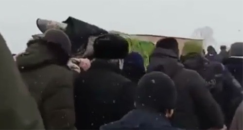 Funerals of Abdulak Anzorov. Screenshot: https://t.me/IADAT/4187/