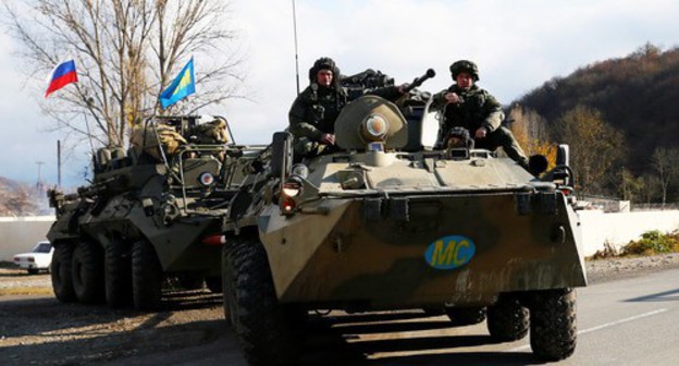 Russian peacemakers in Nagorno-Karabakh. November 14, 2020. Photo: REUTERS/Stringer