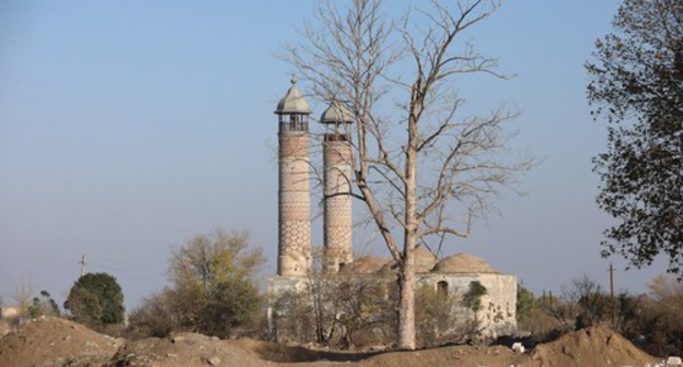 Minaret of Agdam Mosque. Photo by Aziz Karimov for the Caucasian Knot