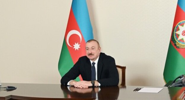 Ilham Aliev. Photo by the press service of the President of Azerbaijan