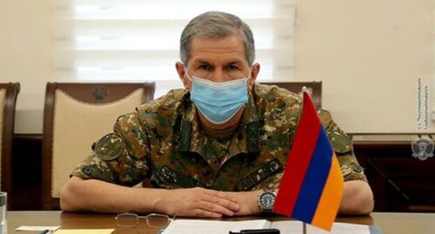 Onik Gasparyan. Photo by the press service of the Armenian Ministry of Defence (MoD)