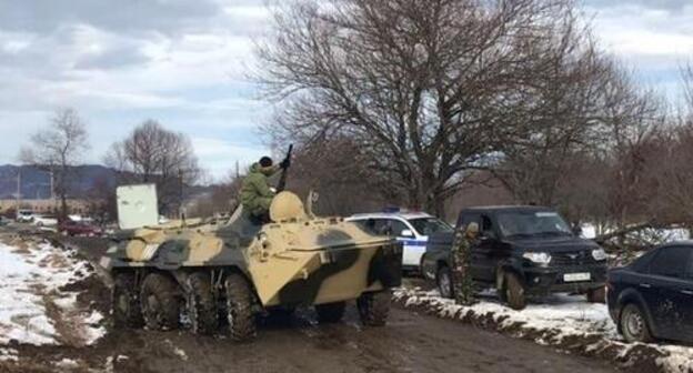 Special operation in the Northern Caucasus. Photo: press service of the National Antiterrorism Committee, http://nac.gov.ru/kontrterroristicheskie-operacii/v-kchr-v-hode-kto-neytralizovany-pyatero.html