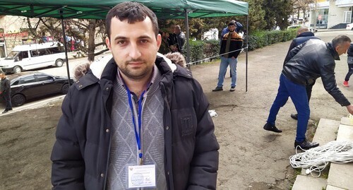 Arthur Osipyan, chairman of the Revolutionary Party of Artsakh. Nagorno-Karabakh, Stepanakert. March 23, 2020. Photo by Alvard Grigoryan for the "Caucasian Knot"