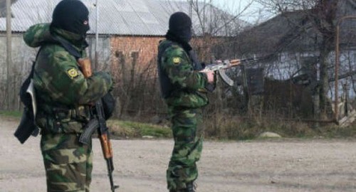 Law enforcers. Photo by the Russian  Ministry of Internal Affairs