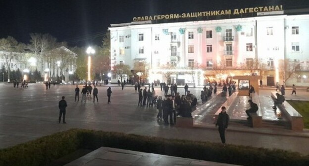 The central square of Makhachkala, April 21, 2021. Photo by Malik Butaev for the "Caucasian Knot"