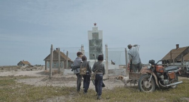 Screenshot of the film "Ostrov – Lost Island" about the Chechen Island in Makhachkala