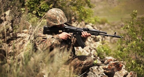 Armenian soldier. Photo: press service of the Ministry of Defence of Armenia, http://www.mil.am