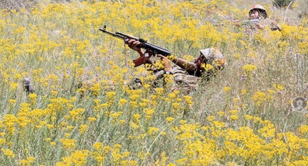 Armenian soldiers. Photo: press service of the Ministry of Defence of Armenia