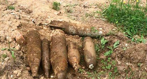 A hideout with ammunition in the outskirts of Grozny. Photo by the press service of the "Rosgvardia" (Russian National Guard) https://rosguard.gov.ru/ru/news/article/v-chechenskoj-respublike-voennosluzhashhie-rosgvardii-obnaruzhili-i-unichtozhili-tajnik-s-boepripasami-1-2