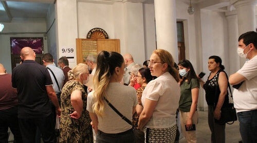 Voting in Armenia. Photo by Armine Martirosyan for the Caucasian Knot