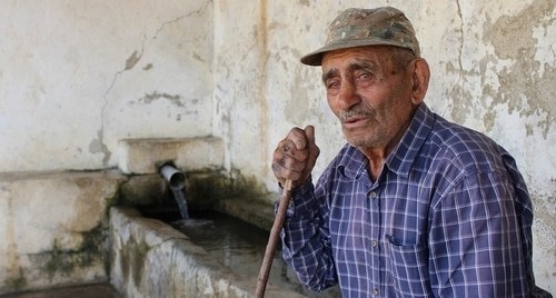 Esav Sargsyan, a resident of the Martuninsky District of Nagorno-Karabakh, July 17, 2021. Photo by Alvard Grigoryan for the Caucasian Knot