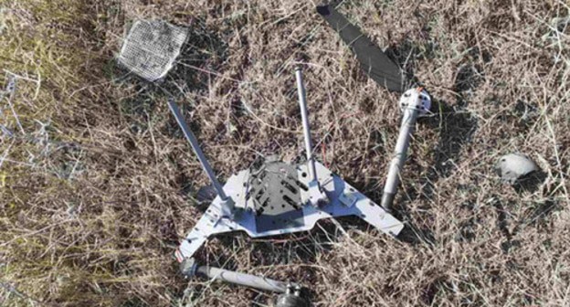 A combat unmanned aerial vehicles (UAV). Photo from the official website https://nkrmil.am/news/view/3260