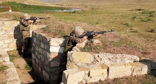 Armenian soldiers. Photo from the official website https://mil.am