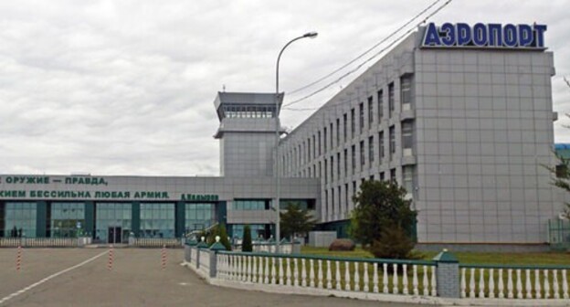 The Grozny International Airport. Photo: autocifero https://ru.wikipedia.org/wiki/Грозный_(аэропорт)#/media/Файл:Аэропорт_Грозный.jpg