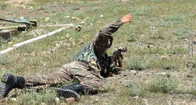 Armenian serviceman. Photo: official website of the Ministry of Defence of Armenia, http://mil.am 