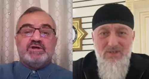 Ibragim Lyanov (left) and Adam Delimkhanov. Collage made by the Caucasian Knot. Screenshots: https://www.youtube.com/watch?v=9kfkBJ_D3a0 https://www.youtube.com/watch?v=rbnYk0E72lY