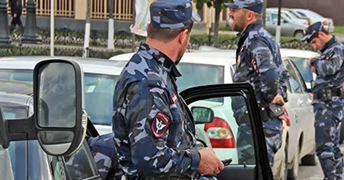 Chechen policemen. Photo by Magomed Magomedov for the Caucasian Knot