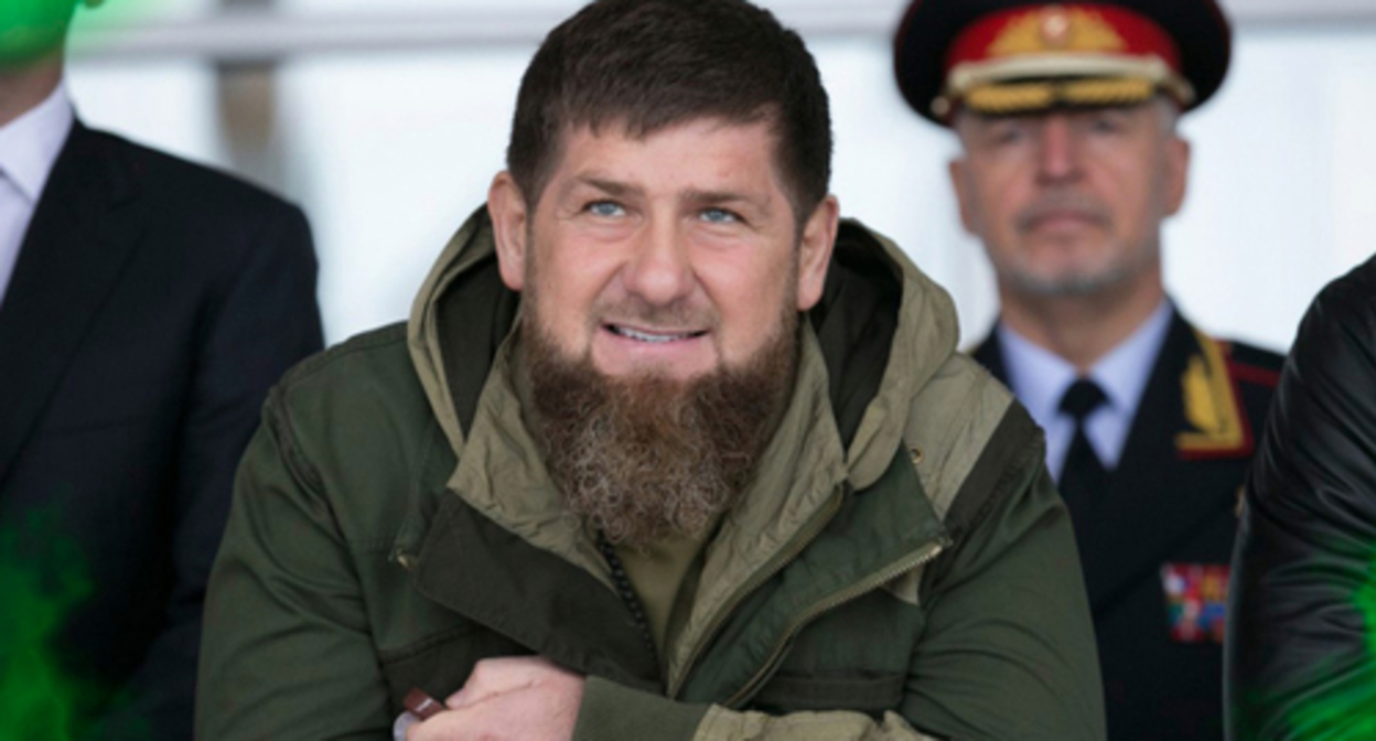 Ramzan Kadyrov. Screenshot of the post by the Grozny TV channel https://www.instagram.com/groznytv/