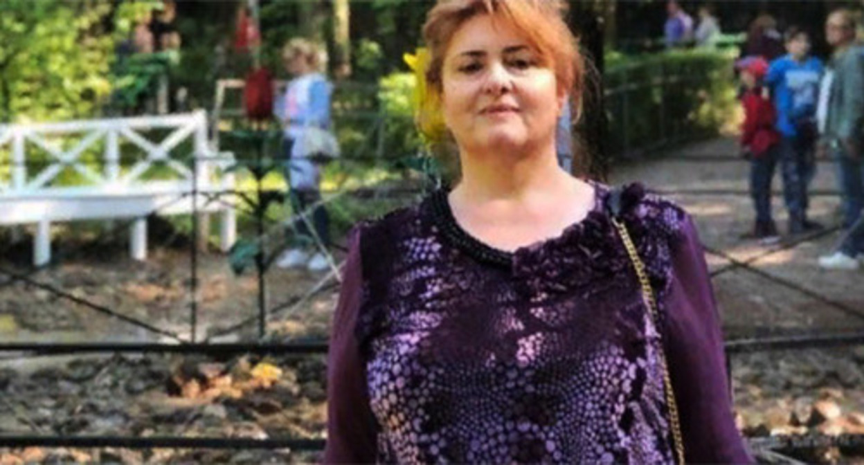 Zarema Musaeva. Photo: https://www.hrw.org/ru/news/2022/01/24/380999