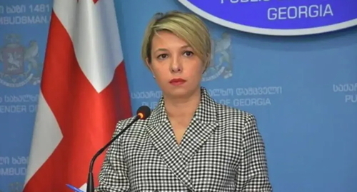 Nino Lomdjariya, the Ombudsperson of Georgia. Photo by the press service ombudsmen.ge