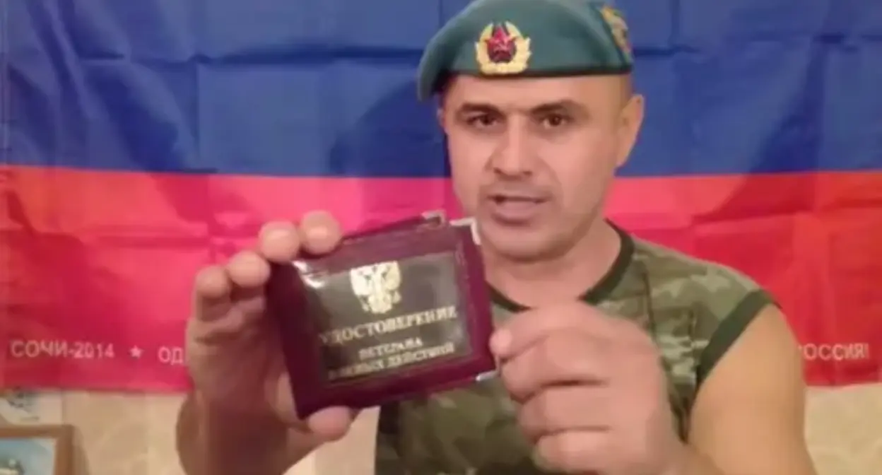 Askhabali Alibekov. Screenshot of the video on YouTube https://www.youtube.com/watch?v=pgXra9fVrsI