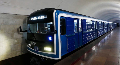 A metro train in Yerevan. Photo https://armeniatoday.news/yerevan-ru/507133/