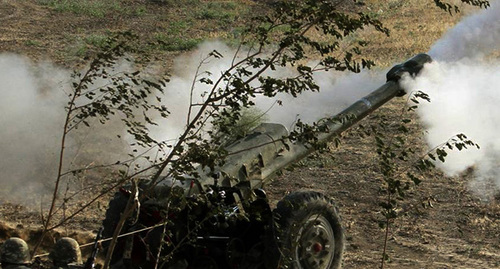 At a contact line in Nagorno-Karabakh. Photo: official website, http://www.nkrmil.am/