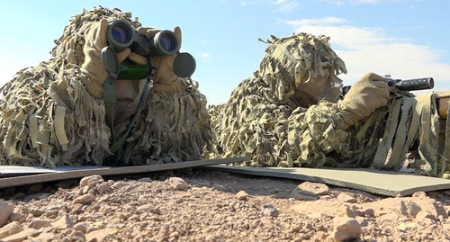 Servicemen of the Azerbaijani Army. Photo: press service of the Ministry of Defence of Azerbaijan