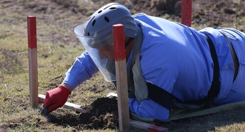 A sapper working. Photo by Aziz Karimov for the Caucasian Knot