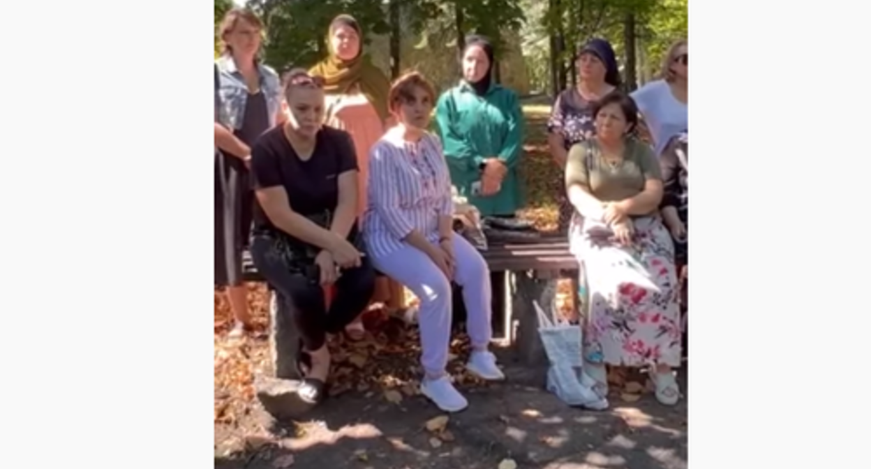 Image made from video appeal of cancer patients in Nalchik: https://www.youtube.com/watch?v=flcmMFgKpTQ