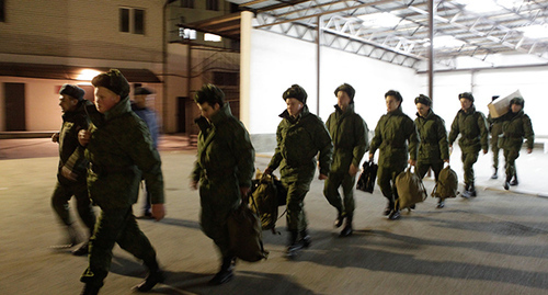 Russian soldiers. Photo by Eduard Kornienko, Yuga.ru