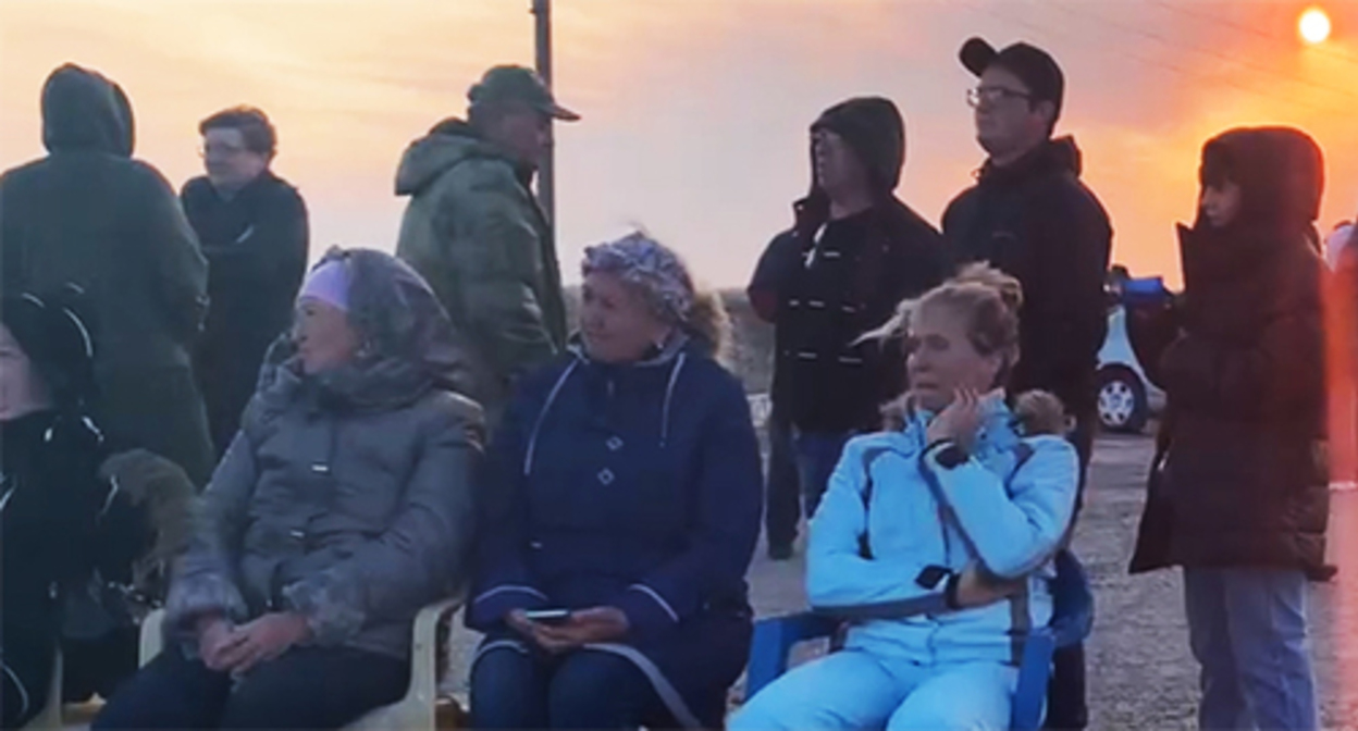 A protest action at the waste landfill in the village of Poltavskaya. September 2022. Photo by Svetlana Kravchenko for the "Caucasian Knot"