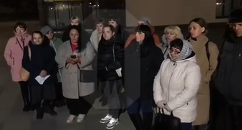 Screenshot of a video appeal to President Vladimir Putin recorded by a group of Volgograd residents t.me/ostorozhno_novosti