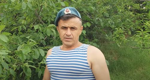 Askhabali Alibekov. Screenshot of the video posted on the “Wild Paratrooper” YouTube channel https://www.youtube.com/watch?v=pgXra9fVrsI