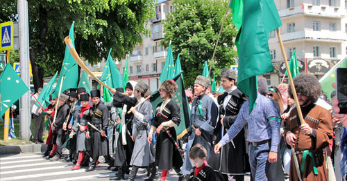 The Circassian Day of Mourning. Nalchik, May 21, 2016. Photo by Lyudmila Maratova for the "Caucasian Knot"