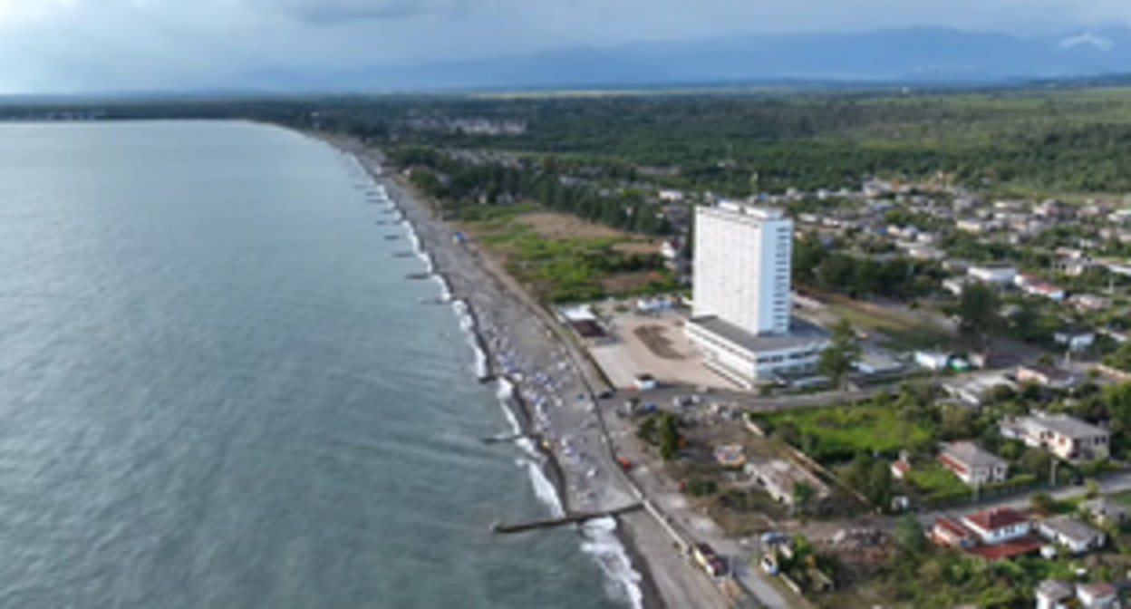 Abkhazia, Ochamchire. Screenshot of the video https://www.youtube.com/watch?v=pWxoz1DuBR8