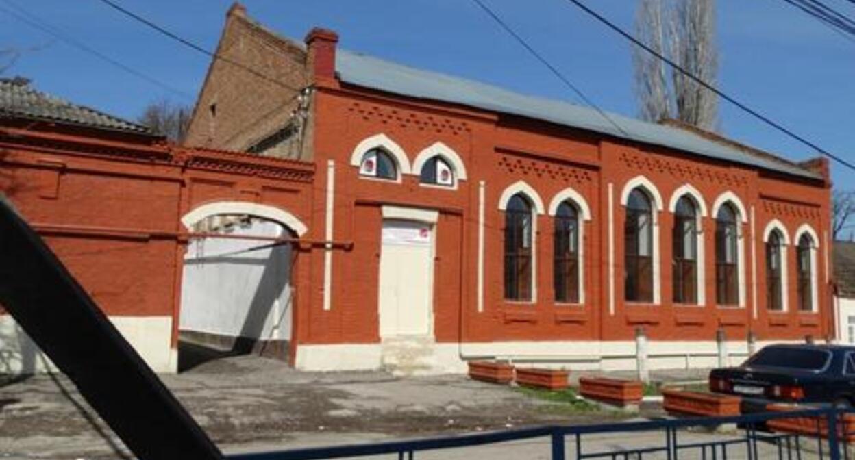 A synagogue in Khasavyurt. Photo: https://t.me/stmegi