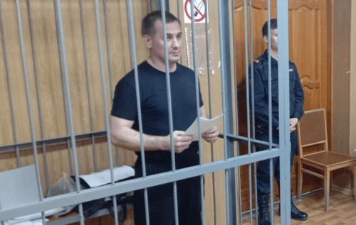 Igor Nagavkin at a court. Photo by the "Caucasian Knot" correspondent