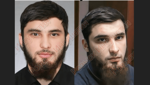 Zelimkhan Tsuroev. Screenshot of the photo posted on the Telegram channel "Wanted Ingushetia" on February 2, 2024 https://t.me/rozyskRI/15122