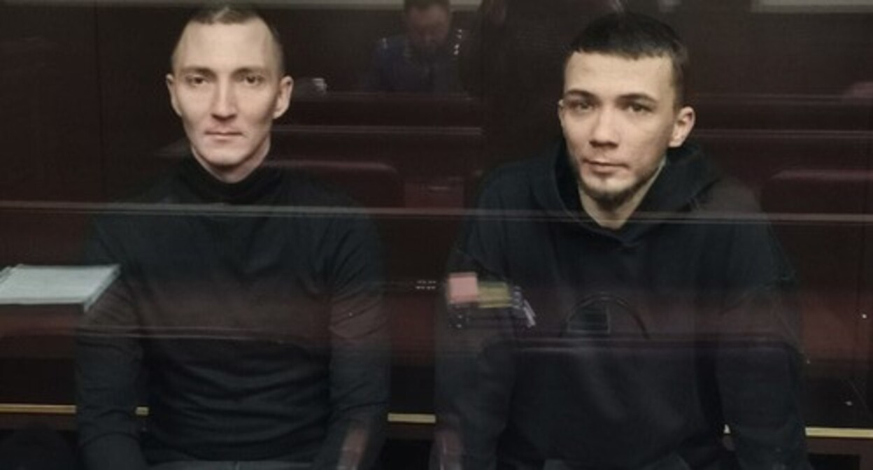 Boris Goncharenko (on the left) and Bogdan Abdurakhmanov. Photo: https://www.facebook.com/photo?fbid=362891449914551&amp;set=a.113632768173755 (the activities of the Meta Company, owning Facebook, are banned in Russia)