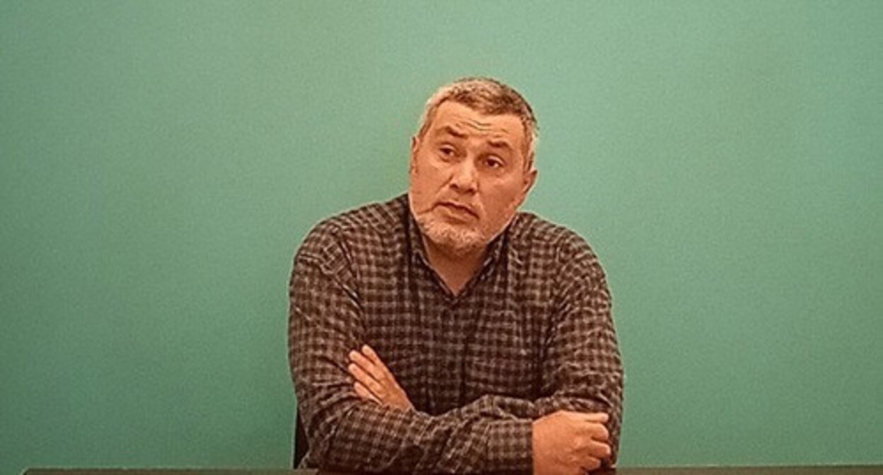 Eduard Ataev. Screenshot of a video by the "Caucasian Knot" "Alexei Navalny’s office opened in Dagestan despite threats" https://www.kavkaz-uzel.eu/videos/6658