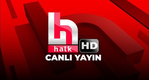 Logo of the "Halk.TV" Turkish TV channel