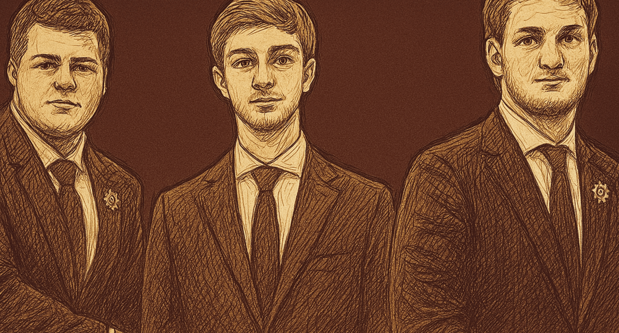 Kadyrov's sons. The illustration was created by the Caucasian Knot using AI in the Copilot program Kadyrov's sons. The illustration was created by the Caucasian Knot using AI in the Copilot program