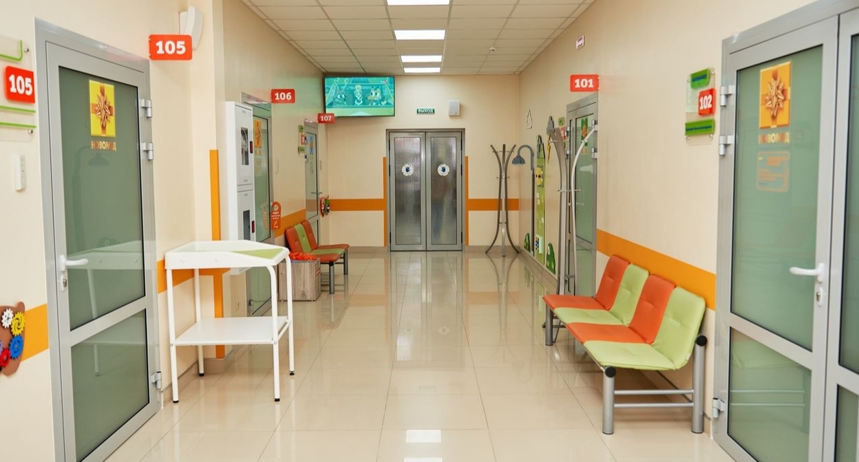 Novomed Children Medical Center. Photo from the medical center's website https://новомеддети/ Novomed Children Medical Center. Photo from the medical center's website https://новомеддети/